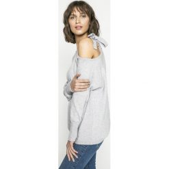 Vila - Sweter. Szare swetry Vila, z dzianiny. W wyprzedaży za 79.90 zł.