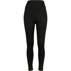 Legginsy Damskie Z Wysokimi Stanami. Czarne legginsy Urban Classics, bez wzorów, sportowe. Za 120.99 zł.