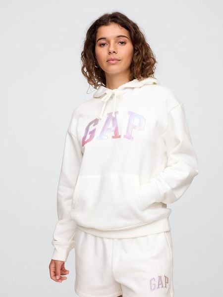 GAP Bluza w kolorze kremowym rozmiar: XL. Brązowe bluzy GAP, xl, bez wzorów, bez ramiączek, z kapturem. Za 118.84 zł.
