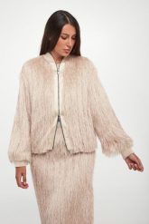 Kurtka damska z frędzlami PESERICO. Kurtki Peserico, bez wzorów, bez kaptura. Za 3,479.00 zł.