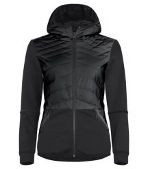Clique Utah Jacket Women – Lekko ocieplana kurtka damska z elementami. Czarne kurtki CLIQUE, s, bez wzorów, bez kaptura. Za 305.21 zł.