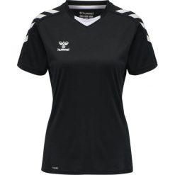 Koszulka sportowa z krótkim rękawem damska Hummel Core XK Poly Jersey S/S Woman. Czarne t-shirty sportowe Hummel, s, bez wzorów, z jersey, bez ramiączek, do piłki nożnej. Za 84.00 zł.