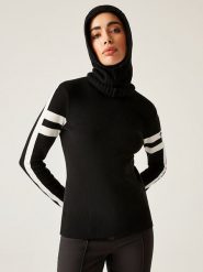 Dare 2b Sweter "Diamant" w kolorze czarno-białym rozmiar: 46. Czarne swetry Dare 2b, bez wzorów, bez ramiączek. Za 165.71 zł.