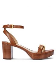 LAUREN RALPH LAUREN Sandały Melissah Sn Hes 802959162002 Brązowy. Brązowe sandały Lauren Ralph Lauren, bez wzorów, ze skóry, bez obcasa, na słupku, bez zapięcia. Za 719.99 zł.