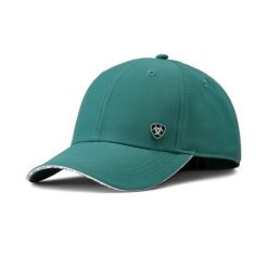 Czapka z daszkiem Ariat ADT Sterling. Zielone czapki z daszkiem Ariat, bez wzorów. Za 211.50 zł.