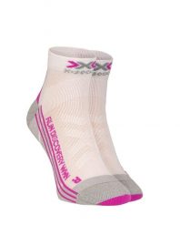 Skarpety damskie biegowe X-Socks Run Discovery 4.0. Białe skarpetki X-Socks, bez wzorów, z materiału. Za 50.00 zł.