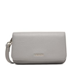 Torebka Lasocki. Szare listonoszki Lasocki, bez wzorów, bez dodatków. Za 129.99 zł.