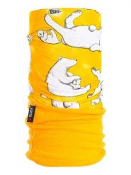 Buff Szal-koło w kolorze żółtym - 63 x 22 cm rozmiar: onesize. Żółte szaliki i kominy Buff, bez wzorów, z materiału. Za 48.45 zł.