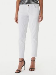Fracomina Jeansy FP26SV8000W61501 Biały Slim Fit. Białe jeansy Fracomina, bez wzorów, z bawełny. Za 359.99 zł.