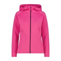Damska bluza z kapturem zapinana na zamek CMP. Czerwone bluzy z kapturem CMP, bez wzorów, z kapturem. Za 283.30 zł.