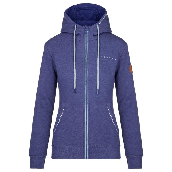Bluza damska Kilpi ERRY-W. Niebieskie bluzy Kilpi, l, bez wzorów, z kapturem. Za 189.67 zł.