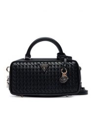 Guess Torebka Kora Mini HWWG97 48760 Czarny. Czarne torebki klasyczne Guess, z aplikacjami, ze skóry, bez dodatków. Za 634.99 zł.