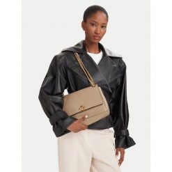 Torebka Tory Burch. Białe torebki klasyczne Tory Burch, bez wzorów, klasyczne, bez dodatków. Za 3,029.00 zł.