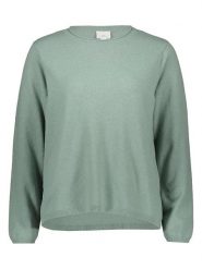 ONLY Carmakoma Sweter w kolorze zielonym rozmiar: S-42/44. Zielone swetry Only Carmakoma, s, bez wzorów, z materiału, bez ramiączek. Za 82.99 zł.