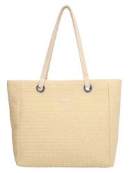 Beagles Shopper bag "Formentera" w kolorze żółtym - 50 x 35 x 16 cm rozmiar: onesize. Żółte shopper bag Beagles, bez wzorów, z materiału, na ramię, bez dodatków. Za 78.99 zł.