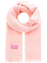 Zwillingsherz Szal w kolorze jasnoróżowym rozmiar: onesize. Różowe szaliki i kominy Zwillingsherz, bez wzorów, z materiału. Za 88.64 zł.