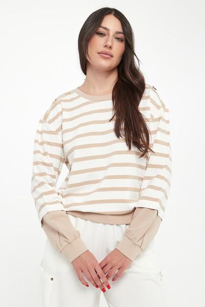 Bluza damska w paski LIU JO. Bluzy Liu Jo, s, bez wzorów, bez ramiączek, bez kaptura. Za 519.00 zł.