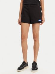 HUGO Szorty sportowe Classic 50541122 Czarny Regular Fit. Czarne szorty sportowe Hugo, bez wzorów, z bawełny. Za 219.99 zł.