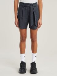 G-Star Szorty w kolorze antracytowym rozmiar: W30. Czarne szorty G-Star, bez wzorów, z lyocellu, retro. Za 189.95 zł.