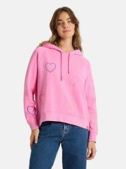LIEBLINGSSTÜCK Bluza "Air" w kolorze jasnoróżowym rozmiar: L. Różowe bluzy LIEBLINGSSTÜCK, l, bez wzorów, bez ramiączek, z kapturem. Za 294.28 zł.