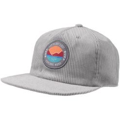 Czapka z daszkiem Trucker. Szare czapki z daszkiem Buff, bez wzorów, z materiału, klasyczne. Za 156.99 zł.