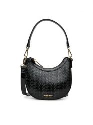 Nine West Torebka GLAR1 Czarny. Czarne torebki klasyczne Nine West, bez wzorów, z materiału, bez dodatków. Za 169.99 zł.