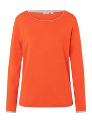 Timezone Sweter w kolorze pomarańczowym rozmiar: XL. Pomarańczowe swetry Timezone, xl, bez wzorów, bez ramiączek. Za 70.57 zł.