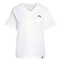 Koszulka damska ADIDAS SLIDE VNECK XL. Białe t-shirty sportowe adidas, l, bez wzorów, z bawełny, bez ramiączek, na fitness i siłownię. Za 109.00 zł.