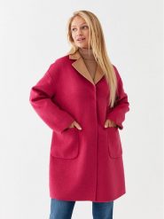 Liu Jo Płaszcz wełniany MF3241 T3505 Różowy Relaxed Fit. Czerwone płaszcze Liu Jo, na zimę, bez wzorów, z syntetyku, bez kaptura. Za 2,609.00 zł.