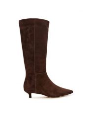 LAUREN RALPH LAUREN Kozaki Frncsa Tl Hl Bo Tal 802P15726002 Brązowy. Brązowe kozaki Lauren Ralph Lauren, bez wzorów, ze skóry, bez obcasa, na szpilce, bez zapięcia. Za 1,299.00 zł.