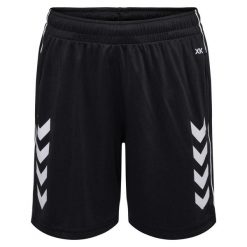 Spodenki dziecięce Hummel Poly coach. Czarne szorty Hummel, bez wzorów, sportowe. Za 127.00 zł.