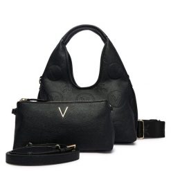 Torebka Valentino. Czarne torebki klasyczne Valentino, bez wzorów, klasyczne, bez dodatków. Za 659.99 zł.