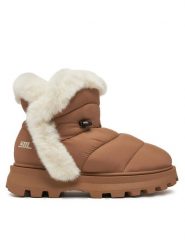 Steve Madden Śniegowce Frostee SM11003424 Brązowy. Brązowe śniegowce Steve Madden, bez wzorów, z materiału, bez zapięcia. Za 739.99 zł.