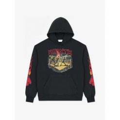 MANTO bluza z kapturem GHOST FIGHTER OVERSIZE. Czarne bluzy MANTO, bez wzorów, bez ramiączek, z kapturem. Za 329.00 zł.