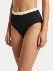 Seafolly Dół od bikini Band Wave 40775-305 Czarny. Czarne bikini Seafolly, bez wzorów, z syntetyku. Za 339.99 zł.