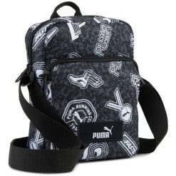 Torba Puma Academy Aop Portable -run 1.5L. Czarne torby sportowe Puma, bez wzorów, z materiału. Za 190.00 zł.