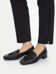 Vagabond Shoemakers Półbuty Debbi 6118-101-87 Czarny. Czarne półbuty wsuwane Vagabond Shoemakers, bez wzorów, ze skóry, bez obcasa, na obcasie. Za 342.99 zł.