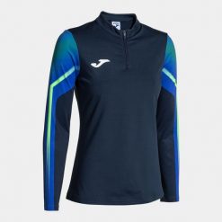 Damska bluza dresowa Joma Sudadera Elite XI. Niebieskie bluzy bez kaptura Joma, l, bez wzorów, z dresówki, bez kaptura, do biegania. Za 119.99 zł.