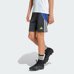 Szorty Messi Kids. Szare szorty adidas, bez wzorów, sportowe. Za 109.00 zł.