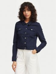 Vero Moda Kurtka jeansowa Wild 10284492 Granatowy Regular Fit. Niebieskie kurtki Vero Moda, xs, bez wzorów, z bawełny, bez kaptura. Za 189.99 zł.