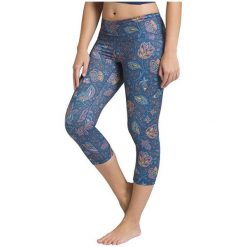 Prana Legíny Damskie Pillar Print Ed Capriblue Sierra (Rozmiar Xl). Spodnie sportowe marki PrAna. W wyprzedaży za 252.00 zł.