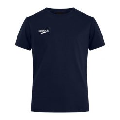 Koszulka T-Shirt damski Speedo Club Plain Tee. Czerwone t-shirty sportowe Speedo, s, bez wzorów, bez ramiączek. Za 59.99 zł.