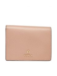 Furla Mały Portfel Damski Camelia S Compact Wallet WP00304 ARE000 3790S Różowy. Czerwone portfele Furla, bez wzorów, ze skóry. Za 489.99 zł.