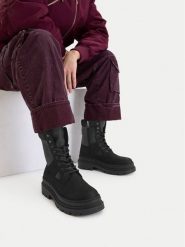 G-Star Raw Trzewiki CEO-WI45-VR-3400-02 Czarny. Czarne botki G-Star, bez wzorów, ze skóry, retro, bez obcasa, na płaskiej podeszwie, bez zapięcia. Za 439.99 zł.