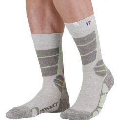 Skarpetki Monnet Lin Haute. Niebieskie skarpetki MONNET, bez wzorów, z bawełny. Za 138.00 zł.