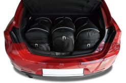 Torby Do Bagażnika Alfa Romeo Giulietta 2010-2020 3Szt Kjust. Czarne torby podróżne KJUST, bez wzorów, z kauczuku. Za 944.00 zł.