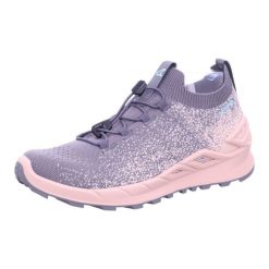 Buty trekkingowe damskie Lowa Fusion Low. Szare buty trekkingowe Lowa, z materiału, bez zapięcia. Za 328.00 zł.
