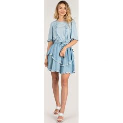Pinko Sukienka "Annabel". Sukienki Pinko, na co dzień, bez wzorów, bez kołnierzyka, bez ramiączek, mini, proste. Za 549.00 zł.