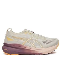 Buty do biegania Asics. Brązowe buty do biegania ASICS, bez wzorów, bez zapięcia, do biegania, asics gel kayano. Za 749.99 zł.