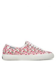Superga Tenisówki S71472W Różowy. Czerwone trampki Superga, bez wzorów, z materiału, bez zapięcia. Za 219.99 zł.